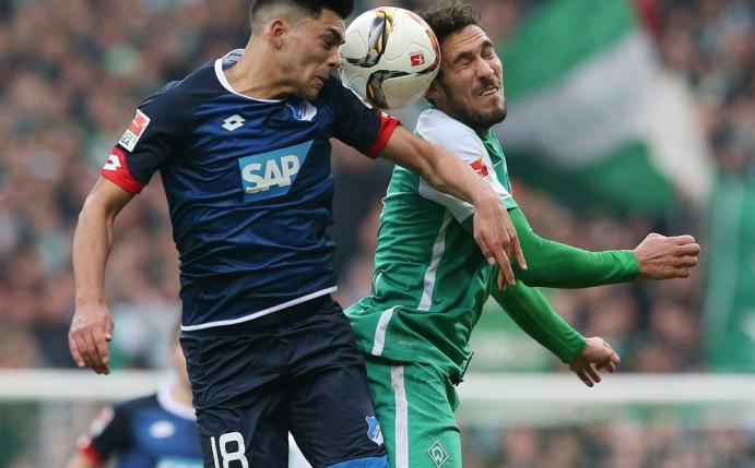Bremen und Hoffenheim trennen sich mit 1:1(FIRO/SID-IMAGES)