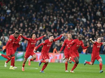 Liverpool siegt im Elfmeterschießen Liverpool siegt im Elfmeterschießen