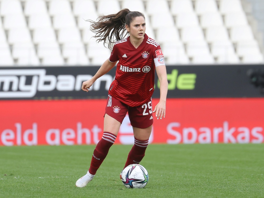 Sarah Zadrazil ist mit Bayern München eine Runde weiter