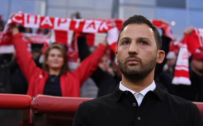 RB-Trainer Domenico Tedesco arbeitete von 2019 bis 2021 für Spartak Moskau.
