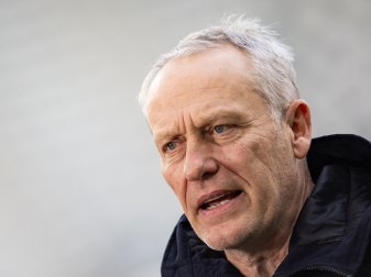 Hofft auf Bestbesetzung gegen den VfL BochuM Freiburgs Trainer Christian Streich. Hofft auf Bestbesetzung gegen den VfL BochuM Freiburgs Trainer Christian Streich.