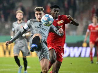 Union Berlin schlägt St. Pauli und steht im Halbfinale Union Berlin schlägt St. Pauli und steht im Halbfinale
