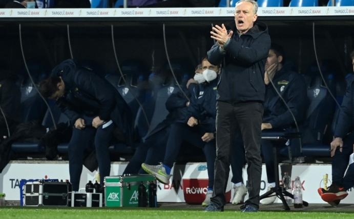 Christian Streich jubelte über den Halbfinaleinzug