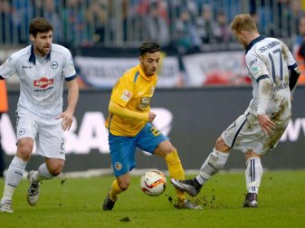 Freiburgs Torwart Alexander Schwolow war beim 0:1 machtlos. Foto: Patrick Seeger Freiburgs Torwart Alexander Schwolow war beim 0:1 machtlos. Foto: Patrick Seeger