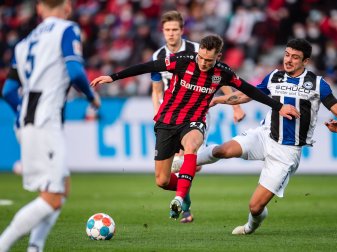 Leverkusen will Florian Wirtz (M.) gerne halten. Leverkusen will Florian Wirtz (M.) gerne halten.