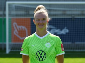 Hat ihr Comeback im Trikot des VfL Wolfsburg gegeben: Alexandra Popp. Hat ihr Comeback im Trikot des VfL Wolfsburg gegeben: Alexandra Popp.