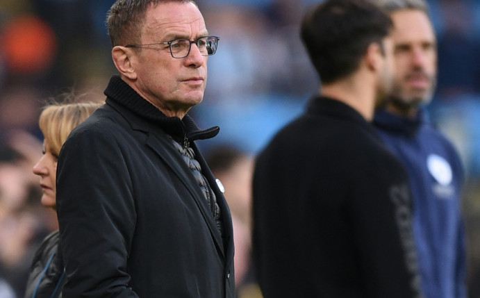 United-Manager Rangnick bedient