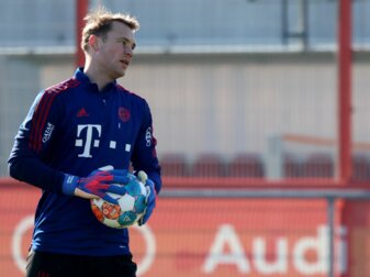 Steht wieder im Tor des FC Bayern: Manuel Neuer. Steht wieder im Tor des FC Bayern: Manuel Neuer.