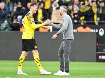 BVB-Coach Marco Rose muss auch auf Steffen Tigges verzichten. BVB-Coach Marco Rose muss auch auf Steffen Tigges verzichten.
