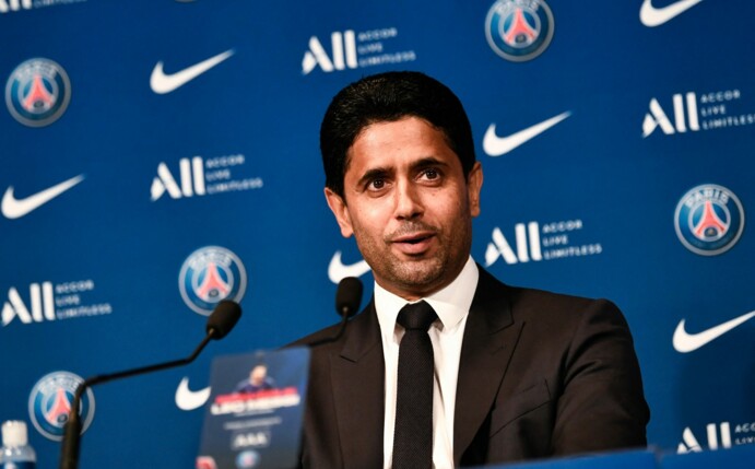 PSG-Präsident Nasser Al-Khelaifi soll nach der Niederlage in Madrid die Nerven verloren haben.