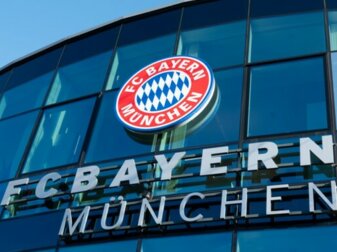 Das Logo des FC Bayern München. Das Logo des FC Bayern München.