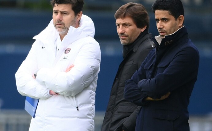 Die PSG-Ultras fordern Al-Khelaifis (r.) Rücktritt