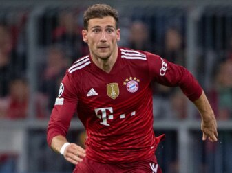 Steht vor einer Rückkehr auf den Trainingsplatz: Bayern-Spieler Leon Goretzka Steht vor einer Rückkehr auf den Trainingsplatz: Bayern-Spieler Leon Goretzka