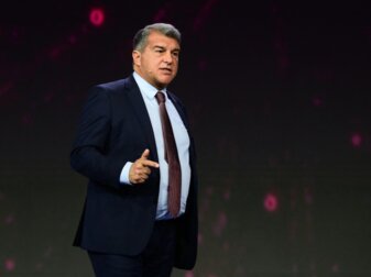 Joan Laporta schließt einen Haaland-Transfer aus Joan Laporta schließt einen Haaland-Transfer aus
