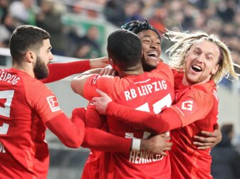 RB Leipzig feierte in Fürth einen klaren Sieg. RB Leipzig feierte in Fürth einen klaren Sieg.