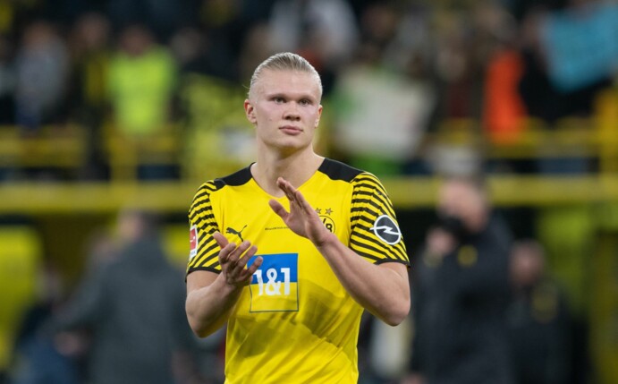Kam gegen Bielefeld knapp 30 Minuten zum Einsatz: Dortmunds Erling Haaland.