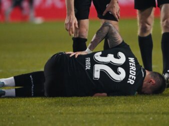 Bremens Marco Friedl hat sich am vergangenen Wochenende in der Partie beim 1. FC Heidenheim verletzt und fällt nun vorerst aus. Bremens Marco Friedl hat sich am vergangenen Wochenende in der Partie beim 1. FC Heidenheim verletzt und fällt nun vorerst aus.