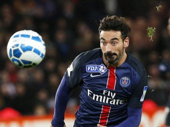 Ezequiel Lavezzi wechselt für 30 Millionen Euro nach China. Foto: Yoan Valat< Ezequiel Lavezzi wechselt für 30 Millionen Euro nach China. Foto: Yoan Valat<