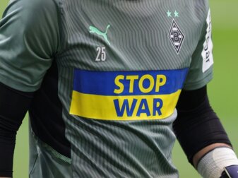 Borussia Mönchengladbach engagiert sich für die Ukraine Borussia Mönchengladbach engagiert sich für die Ukraine