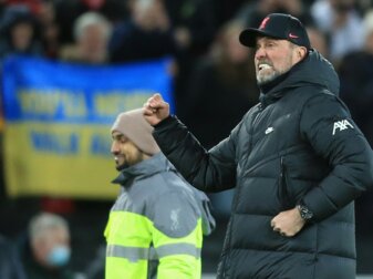 Jürgen Klopp und Liverpool weiter im Titelrennen Jürgen Klopp und Liverpool weiter im Titelrennen