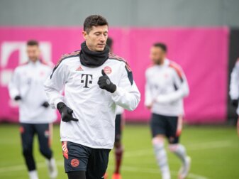 Robert Lewandowski vom FC Bayern München ist gegen Union Berlin einsatzbereit. Robert Lewandowski vom FC Bayern München ist gegen Union Berlin einsatzbereit.