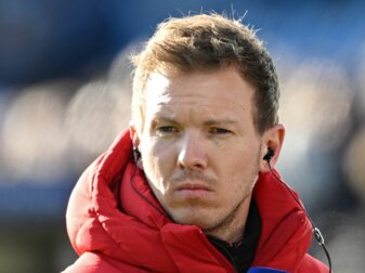 Bayern Münchens Trainer Julian Nagelsmann spürt den Druck, den der Verfolger BVB auf sein Team macht. Bayern Münchens Trainer Julian Nagelsmann spürt den Druck, den der Verfolger BVB auf sein Team macht.