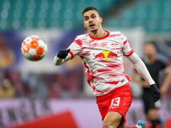 Leipzigs Stürmer André Silva trifft auf seinen alten Verein.