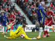 Romelu Lukaku (M) brachte den FC Chelsea in Middlesbrough in Führung.