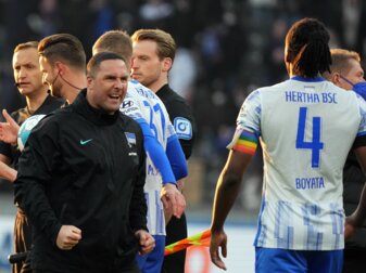 Feierte eine erfolgreiche Premiere bei Hertha: Mark Fotheringham (l). Feierte eine erfolgreiche Premiere bei Hertha: Mark Fotheringham (l).