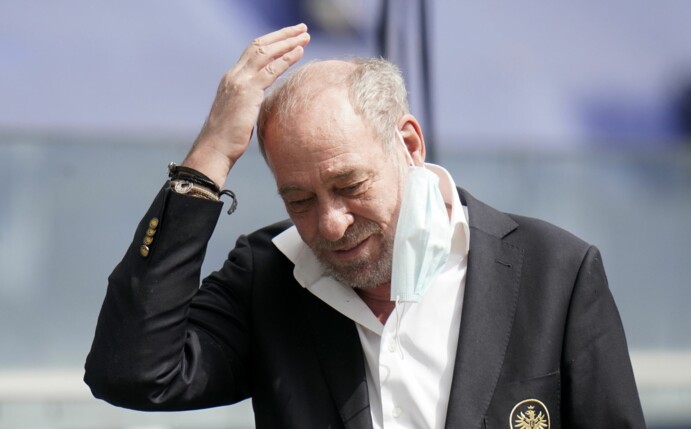 Peter Fischer, Präsident von Eintracht Frankfurt.