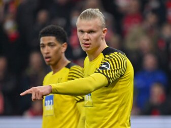 Der BVB kann wieder von Beginn an auf Torjäger Erling Haaland setzen. Der BVB kann wieder von Beginn an auf Torjäger Erling Haaland setzen.