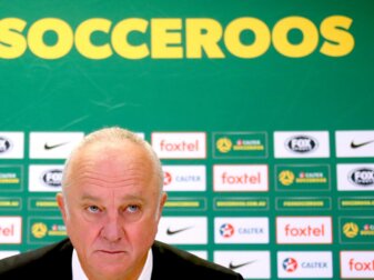 Graham Arnold, Chefcoach der Fußball-Nationalmannschaft Australiens. Graham Arnold, Chefcoach der Fußball-Nationalmannschaft Australiens.