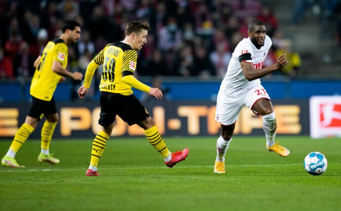 Verletzte sich beim BVB-Gastspiel in Köln: Felix Passlack.