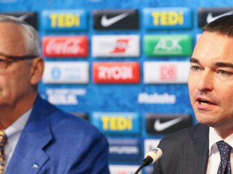 Schoss scharf gegen Hertha-Präsident Werner Gegenbauer (l-r): Investor Lars Windhorst. Schoss scharf gegen Hertha-Präsident Werner Gegenbauer (l-r): Investor Lars Windhorst.