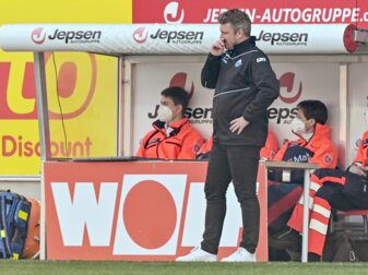 Wurde positiiv auf Corona getestet: Paderborn-Coach Lukas Kwasniok.
