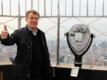 Zu Gast in New York: Otto Rehhagel auf dem Empire State Building.