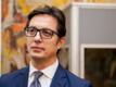 Der Staatspräsident von Nordmazedonien: Stevo Pendarovski.