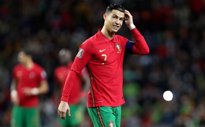 Ist mit Portugal gegen Nordmazedonien gefordert: Cristiano Ronaldo.