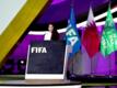 Lise Klaveness, Präsidentin des Norwegischen Fußballverbands, spricht während der Eröffnung des 72. FIFA-Kongresses.