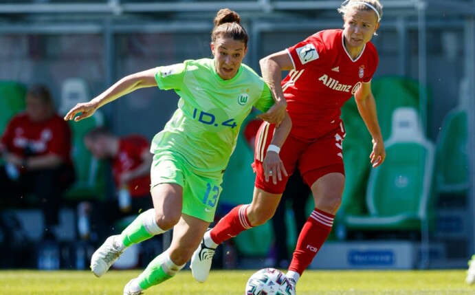 Frauen-Bundesliga: Topspiel in Wolfsburg