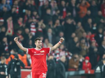 Hat seinen Vertrag beim 1. FC Union Berlin verlängert: Robin Knoche. Hat seinen Vertrag beim 1. FC Union Berlin verlängert: Robin Knoche.