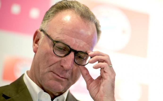 Karl-Heinz Rummenigge forderte erneut den Videobeweis. Foto: Peter Kneffel