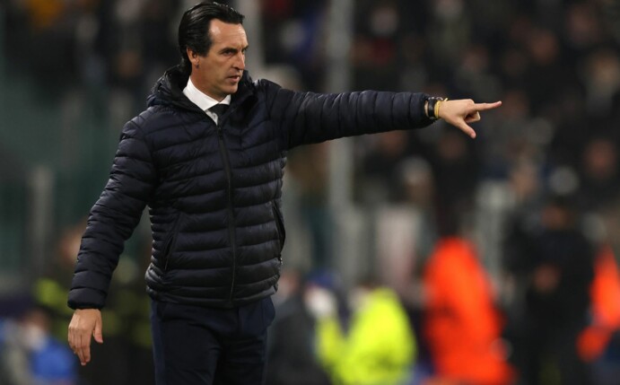 Villarreal-Trainer Unai Emery.