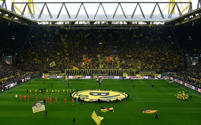 Erstmals seit über zwei Jahren war das Dortmunder Stadion wieder ausverkauft.