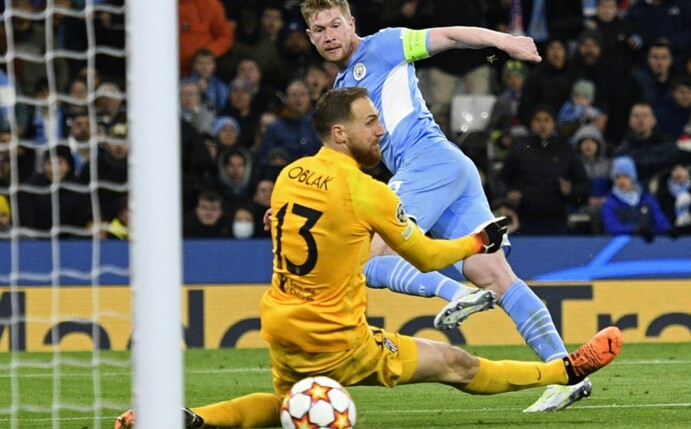 De Bruyne lässt City vom Halbfinale träumen