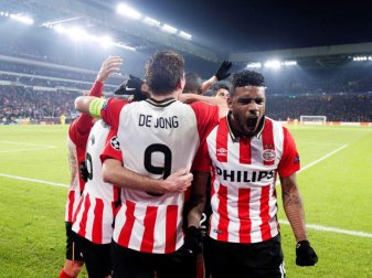 Der PSV Eindhoven trifft am Mittwoch auf Atlético Madrid. Foto: Olaf Kraak Der PSV Eindhoven trifft am Mittwoch auf Atlético Madrid. Foto: Olaf Kraak