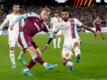 West Ham United und Olympique Lyon trennten sich in der Europa League 1:1.