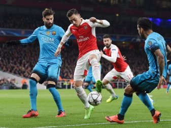Lionel Messi schockt Arsenal mit Doppelpack (Quelle: SID) Lionel Messi schockt Arsenal mit Doppelpack (Quelle: SID)
