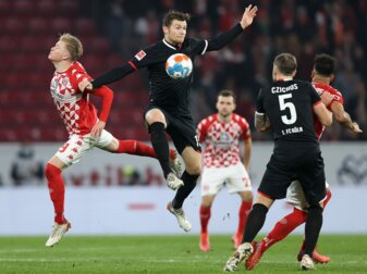 Den letzten Kölner Heimsieg gegen Mainz gab es im Mai 2017. Das „Karnevalsduell“ ist immer eine hitzige Angelegenheit. Foto: Alex Grimm/Getty Images Den letzten Kölner Heimsieg gegen Mainz gab es im Mai 2017. Das „Karnevalsduell“ ist immer eine hitzige Angelegenheit. Foto: Alex Grimm/Getty Images