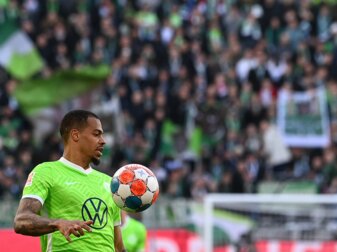 Hat mit zwei Toren und einer starken Vorstellung beim Wolfsburger 4:0 gegen Arminia überzeugt: Lukas Nmecha. Hat mit zwei Toren und einer starken Vorstellung beim Wolfsburger 4:0 gegen Arminia überzeugt: Lukas Nmecha.